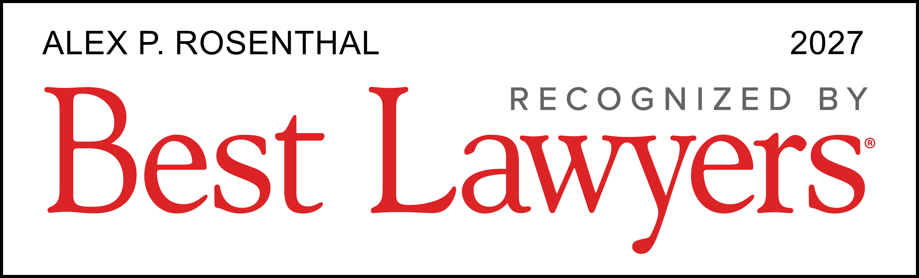 Best lawyers Alex- 2027